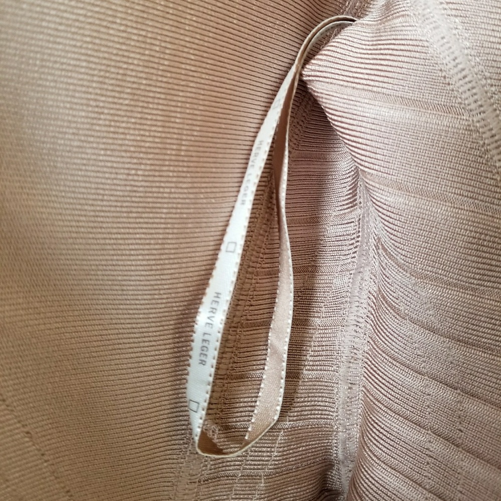 Nwot Authentic Herve Leger Conservative Dressy Bar - Picture 3 of 8